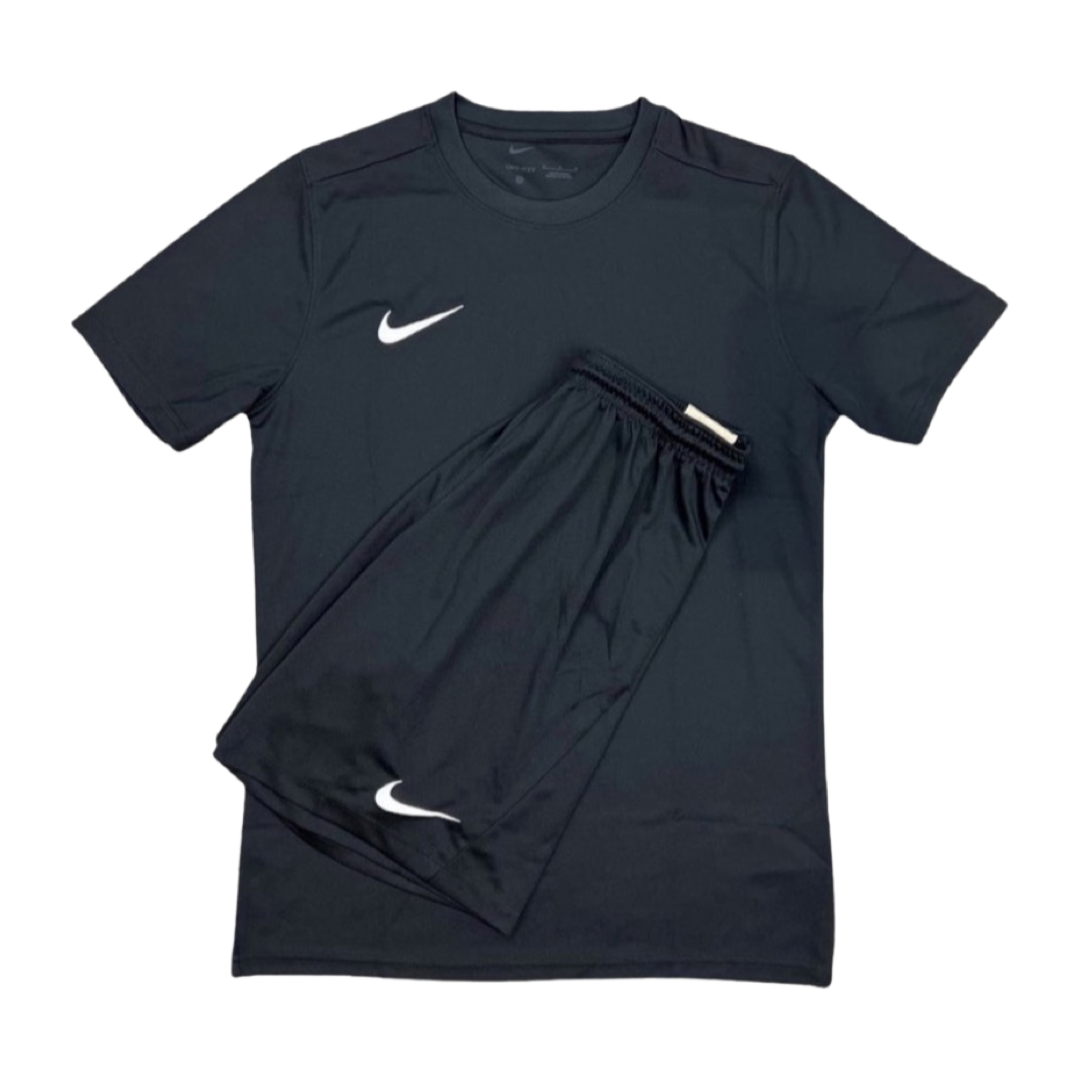 Nike Dri-Fit Short Set In Black