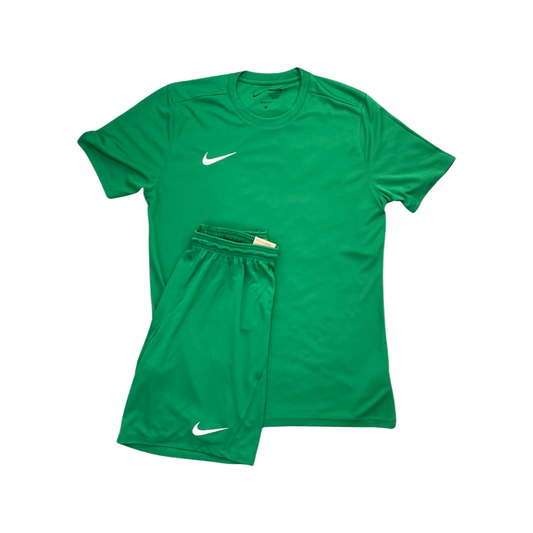 Nike Dri-Fit Short Set In Green