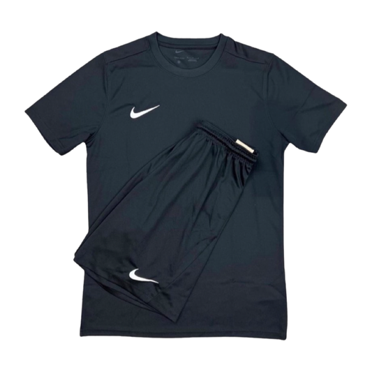 Nike Dri-Fit Short Set In Black